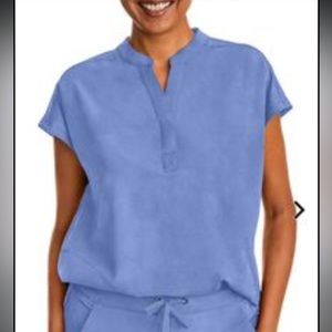 Healing Hands Ceil Blue Journey Top